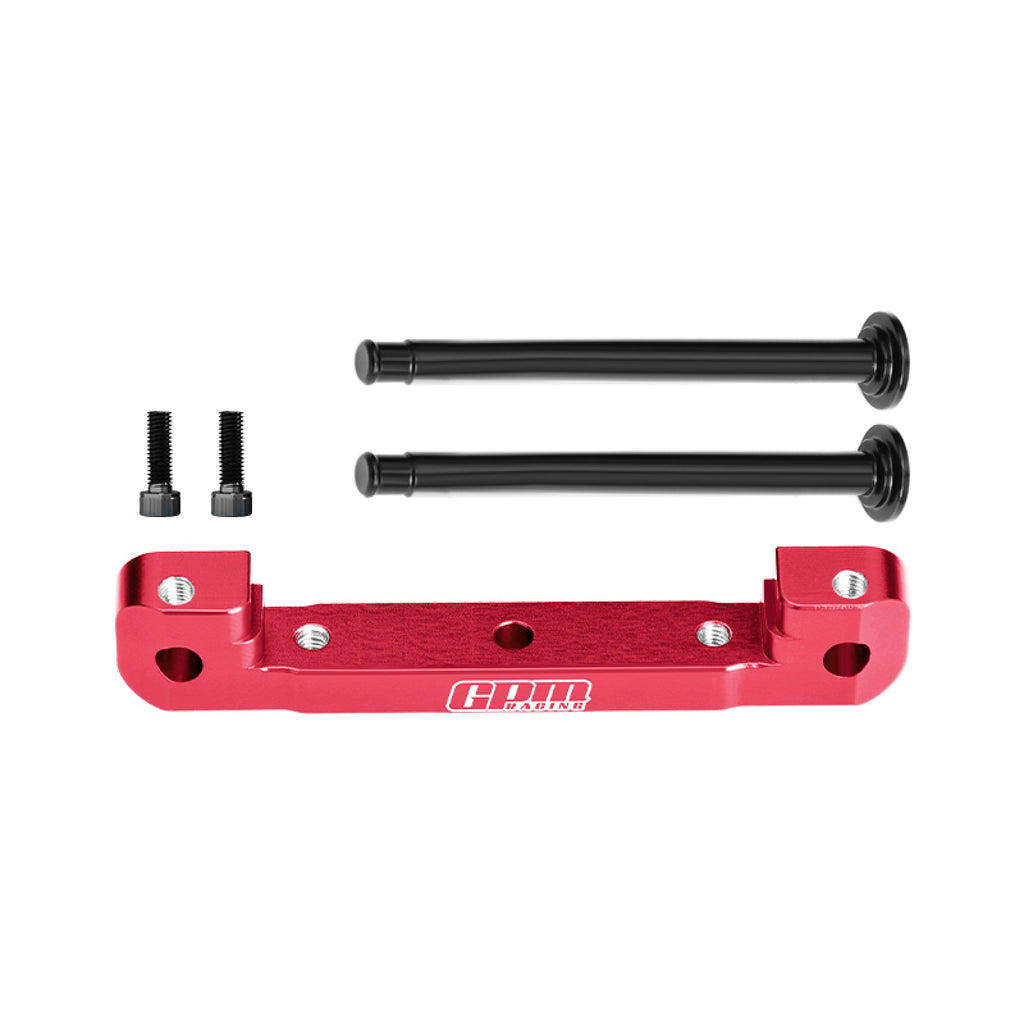 Aluminum 7075 Alloy Front Upper Suspension Mount For Arrma 1/8 KRATON EXB OUTCAST TALION TYPHON NOTORIOUS 6S V5 1/7 INFRACTION LIMITLESS MOJAVE FIRETEAM BIG ROCK FELONY 6S V2 - Red