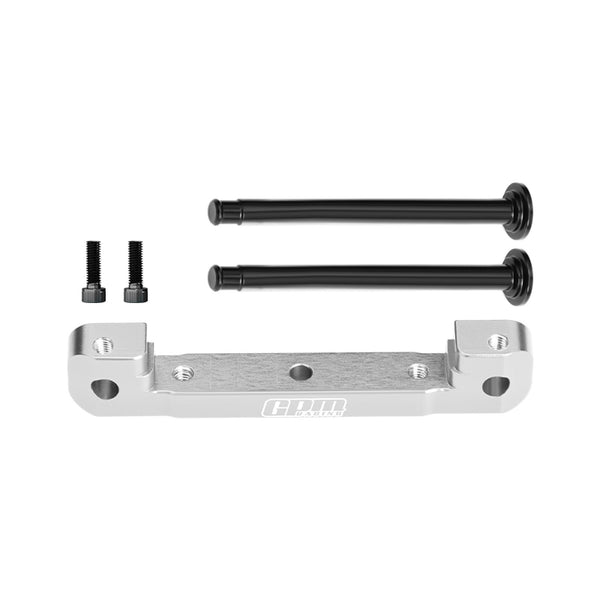 Aluminum 7075 Alloy Front Upper Suspension Mount For Arrma 1/8 KRATON EXB OUTCAST TALION TYPHON NOTORIOUS 6S V5 1/7 INFRACTION LIMITLESS MOJAVE FIRETEAM BIG ROCK FELONY 6S V2 - Silver