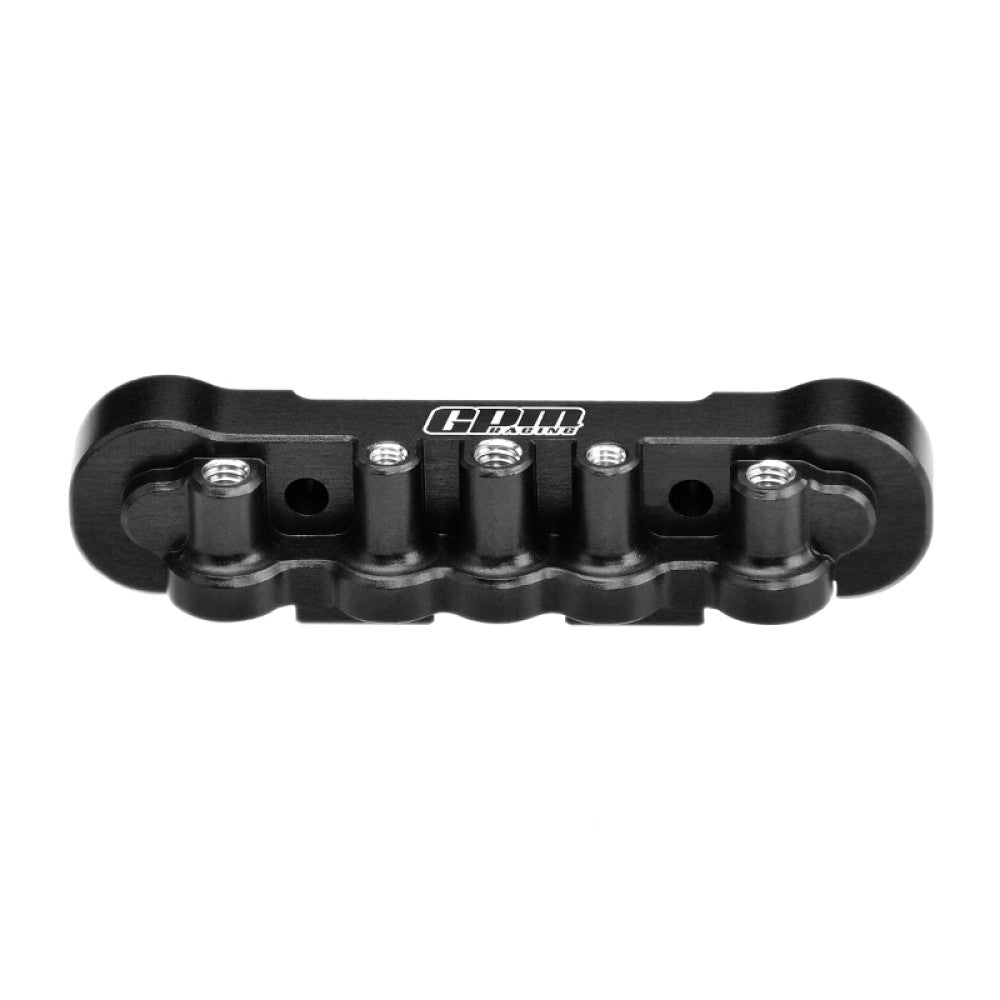 Aluminum 7075 Alloy Front Lower Suspension Mount For Arrma 1:8 KRATON 6S EXB / KRATON 6S V6 / 1:7 FIRETEAM 6S Upgrade Parts - Black