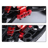 Aluminum 7075 Alloy Front Lower Suspension Mount For Arrma 1:8 KRATON 6S EXB / KRATON 6S V6 / 1:7 FIRETEAM 6S Upgrade Parts - Black
