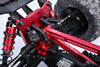 Aluminum 7075 Alloy Rear Center Brace Mount For Arrma 1:8 KRATON 6S EXB / KRATON V6 / NOTORIOUS 6S V6 Upgrade Parts - Black