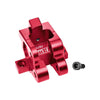 Aluminum 7075 Alloy Rear Center Brace Mount For Arrma 1:8 KRATON 6S EXB / KRATON V6 / NOTORIOUS 6S V6 Upgrade Parts - Red