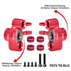 Aluminum 7075 Alloy Front Steering Block (Larger Outer Bearings) For Arrma 1/8 Kraton 6S EXB Notorious 6S V6 - Red