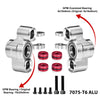 Aluminum 7075 Alloy Front Steering Block (Larger Outer Bearings) For Arrma 1/8 Kraton 6S EXB Notorious 6S V6 - Silver