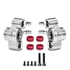 Aluminum 7075 Alloy Front Steering Block (Larger Outer Bearings) For Arrma 1/8 Kraton 6S EXB Notorious 6S V6 - Silver