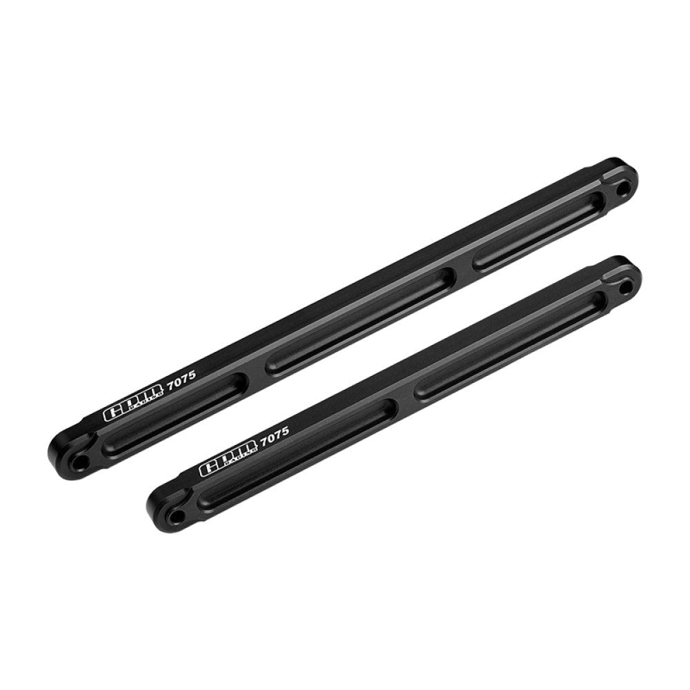 Aluminum 7075 Alloy Center Brace Bar ARA320762 + ARA320763 For Arrma 1/8 KRATON 6S EXB V6 Speed Truck Upgrades - Black