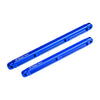 Aluminum 7075 Alloy Center Brace Bar ARA320762 + ARA320763 For Arrma 1/8 KRATON 6S EXB V6 Speed Truck Upgrades - Blue