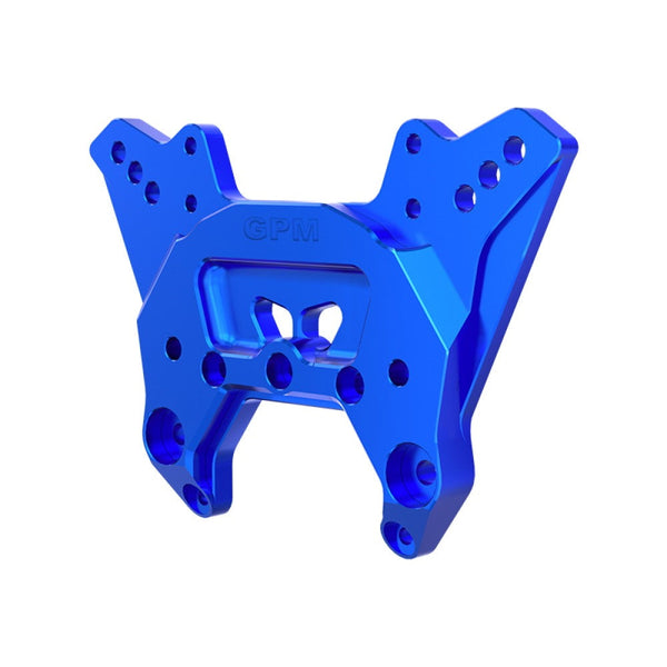 Aluminum 7075 Alloy Front Shock Tower For Arrma 1:8 KRATON 6S EXB V6 / KRATON 6S EXB V2 / KRATON 6S V6 / NOTORIOUS 6S V6 Speed Truck Upgrades - Blue