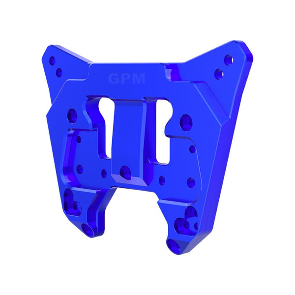 Aluminum 7075 Alloy Rear Shock Tower For Arrma 1:8 KRATON 6S EXB V6 / KRATON 6S EXB V2 / KRATON 6S V6 / NOTORIOUS 6S V6 Speed Truck Upgrades - Blue