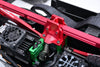 Aluminum 7075-T6 Alloy Center Diff Gear Cover For Arrma 1:8 KRATON 6S EXB / KRATON V6 / NOTORIOUS 6S V6 Upgrades - Red