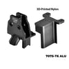 Aluminum 7075-T6 Alloy Center Diff Gear Cover For Arrma 1:8 KRATON 6S EXB / KRATON V6 / NOTORIOUS 6S V6 Upgrades - Black