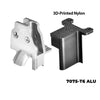 Aluminum 7075-T6 Alloy Center Diff Gear Cover For Arrma 1:8 KRATON 6S EXB / KRATON V6 / NOTORIOUS 6S V6 Upgrades - Silver