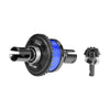 20CrMnTi Steel + 7075 Alloy Front Or Rear Complete Differential For Arrma 1:8 KRATON 6S V6 / NOTORIOUS V6 / OUTCAST / TALION / 1:7 MOJAVE EXB / FIRETEAM / BIG ROCK 6S Upgrade Parts - Blue