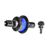 20CrMnTi Steel + 7075 Alloy Front Or Rear Complete Differential For Arrma 1:8 KRATON 6S V6 / NOTORIOUS V6 / OUTCAST / TALION / 1:7 MOJAVE EXB / FIRETEAM / BIG ROCK 6S Upgrade Parts - Blue