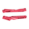 Aluminum 7075-T6 ALLOY FRONT AND REAR CHASSIS BRACE FOR ARRMA 1:8 NOTORIOUS 6S V5 V6 / TYPHON V5 TLR BLX / TLR TUNED TYPHON / OUTCAST 6S Upgrades - Red