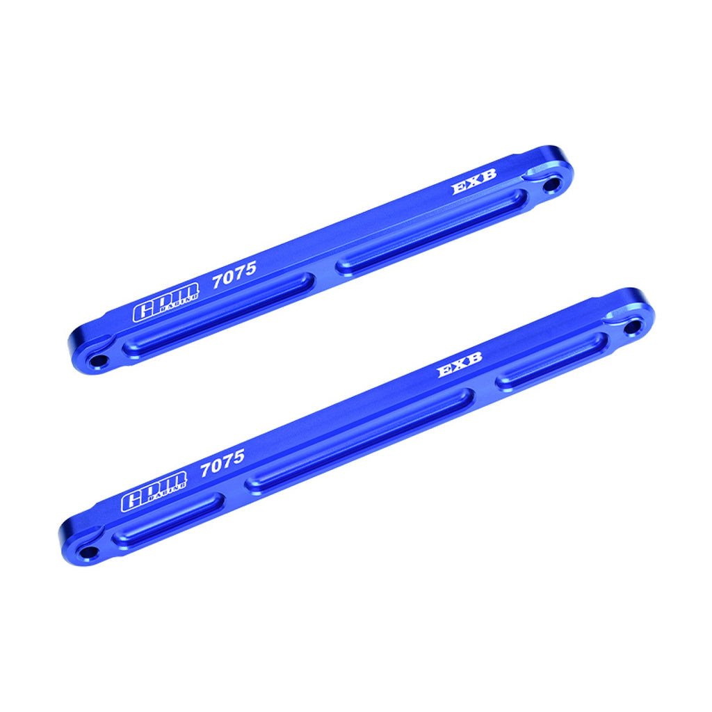 Aluminum 7075-T6 ALLOY CENTER BRACE BAR For Arrma 1/8 NOTORIOUS 6S V6 STUNT TRUCK-ARA8611V6 Upgrades - Blue
