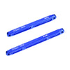 Aluminum 7075-T6 ALLOY CENTER BRACE BAR For Arrma 1/8 NOTORIOUS 6S V6 STUNT TRUCK-ARA8611V6 Upgrades - Blue