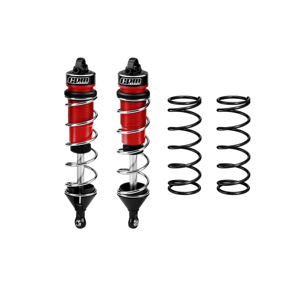 Aluminum Alloy Rear Shocks 135mm For ARRMA 1:8 Notorious 6S V6 / Kraton EXB / 1:7 Talion 6S EXB - Red