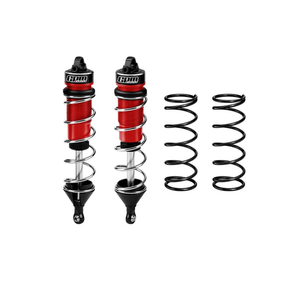 Aluminum Alloy Rear Shocks 135mm For ARRMA 1:8 Notorious 6S V6 / Kraton EXB / 1:7 Talion 6S EXB - Red