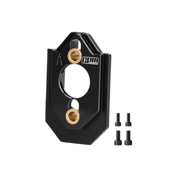 Aluminum 7075-T6 Alloy Adjustable Motor Mount For Arrma 1:16 QUAKE GROM / GORGON GROM Brushed Monster Truck Upgrades - Black