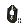 Aluminum 7075-T6 Alloy Adjustable Motor Mount For Arrma 1:16 QUAKE GROM / GORGON GROM Brushed Monster Truck Upgrades - Black