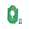Aluminum 7075-T6 Alloy Adjustable Motor Mount For Arrma 1:16 QUAKE GROM / GORGON GROM Brushed Monster Truck Upgrades - Green