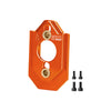 Aluminum 7075-T6 Alloy Adjustable Motor Mount For Arrma 1:16 QUAKE GROM / GORGON GROM Brushed Monster Truck Upgrades - Orange