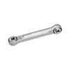 Aluminum 7075-T6 Alloy Steering Servo Link For Arrma 1:16 QUAKE GROM / GORGON GROM Brushed Monster Truck Upgrades - Silver