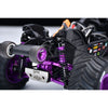 Aluminum 6061-T6 Alloy Front Or Rear Adjustable Progressive Spring Shock 71mm For Arrma 1:16 QUAKE GROM / GORGON GROM Brushed Monster Truck Upgrades - Silver