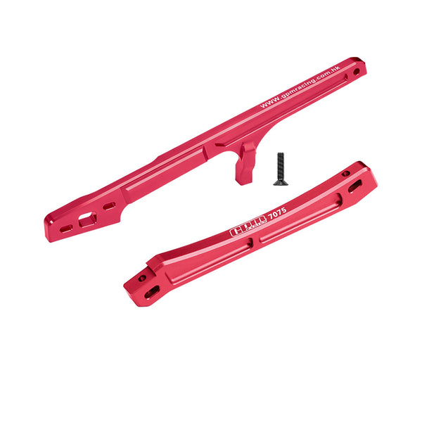 Aluminum 7075 Alloy Front and Rear Brace For ARRMA 1/7 Talion 6S EXB V6 Brushless Speed Truck-ARA7707V6 Upgrades - Red