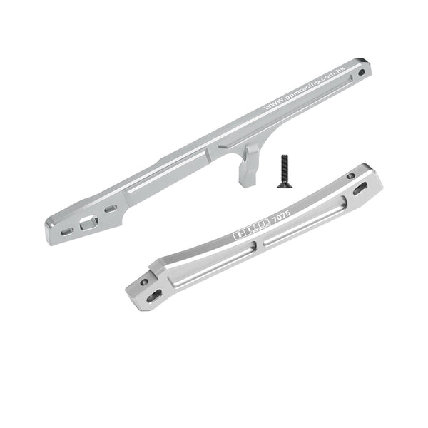 Aluminum 7075 Alloy Front and Rear Brace For ARRMA 1/7 Talion 6S EXB V6 Brushless Speed Truck-ARA7707V6 Upgrades - Silver