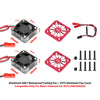Aluminum 6061 Alloy High Speed 35X10mm Cooling Fan 20000 RPM For ARRMA 1:7 Talion 6S EXB / 1:8 Kraton 6S EXB / Notorious V6 - Red