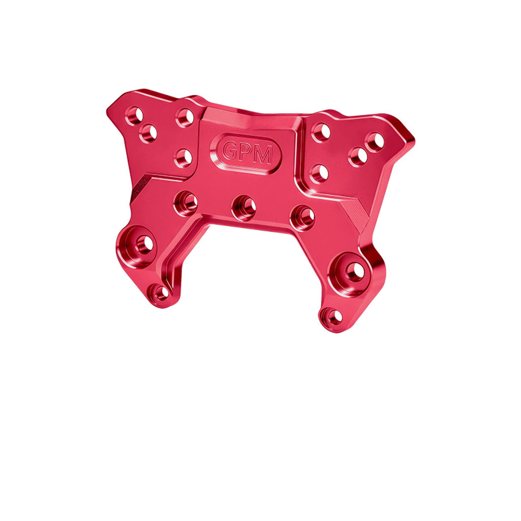Aluminum Alloy 7075 Front Shock Tower Thickness 9mm For ARRMA 1/7 Talion 6S EXB V6 Speed Truck Upgrades - Red