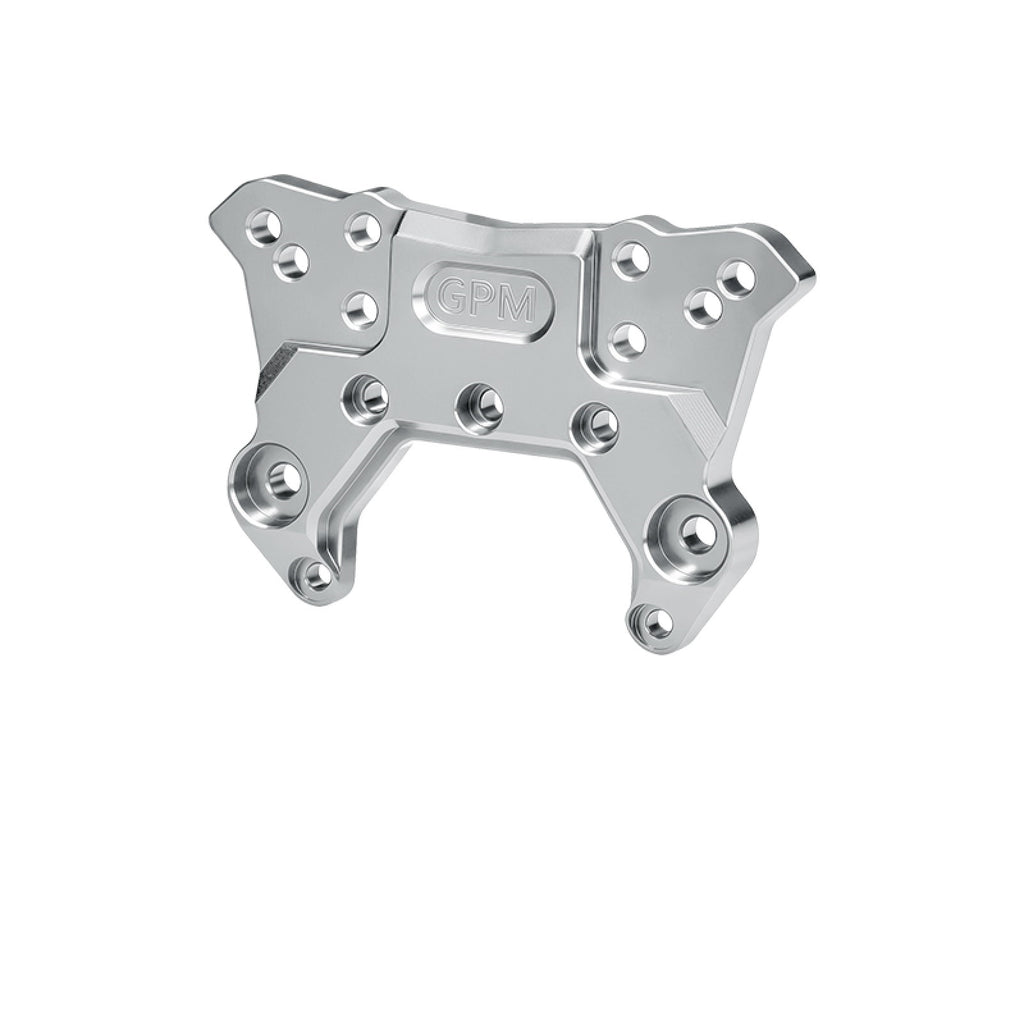 Aluminum Alloy 7075 Front Shock Tower Thickness 9mm For ARRMA 1/7 Talion 6S EXB V6 Speed Truck Upgrades - Silver