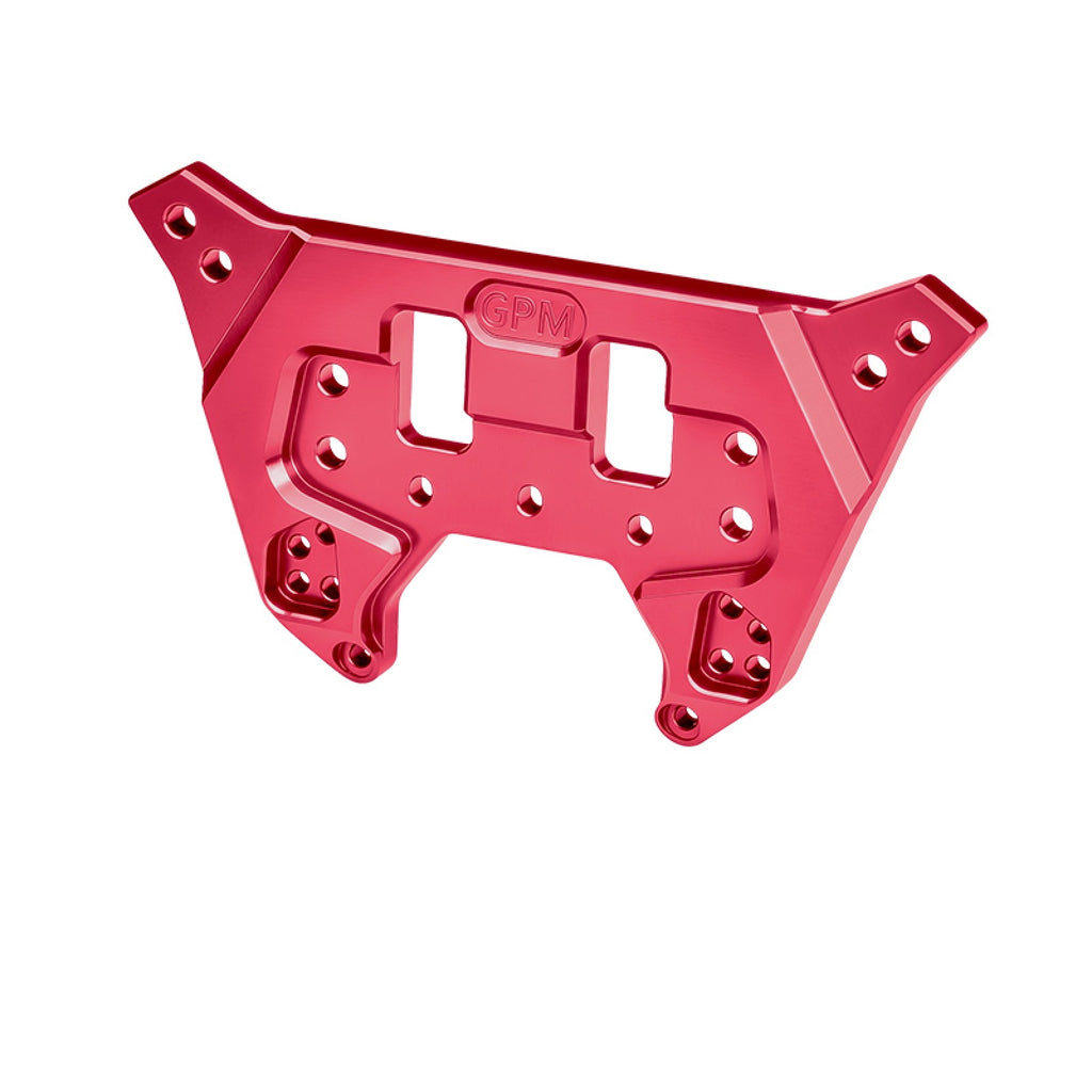 Aluminum Alloy 7075 Rear Shock Tower Thickness 9mm For ARRMA 1/7 Talion 6S EXB V6 Speed Truck Upgrades - Red