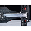 Aluminum 7075 Alloy Rear Chassis Skid Plate Brace Thickness 6mm For ARRMA 1/7 Talion 6S EXB V6 Speed Truck Upgrades - Silver