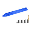 Aluminum 7075 Alloy Rear Chassis Skid Plate Brace Thickness 6mm For ARRMA 1/7 Talion 6S EXB V6 Speed Truck Upgrades - Blue
