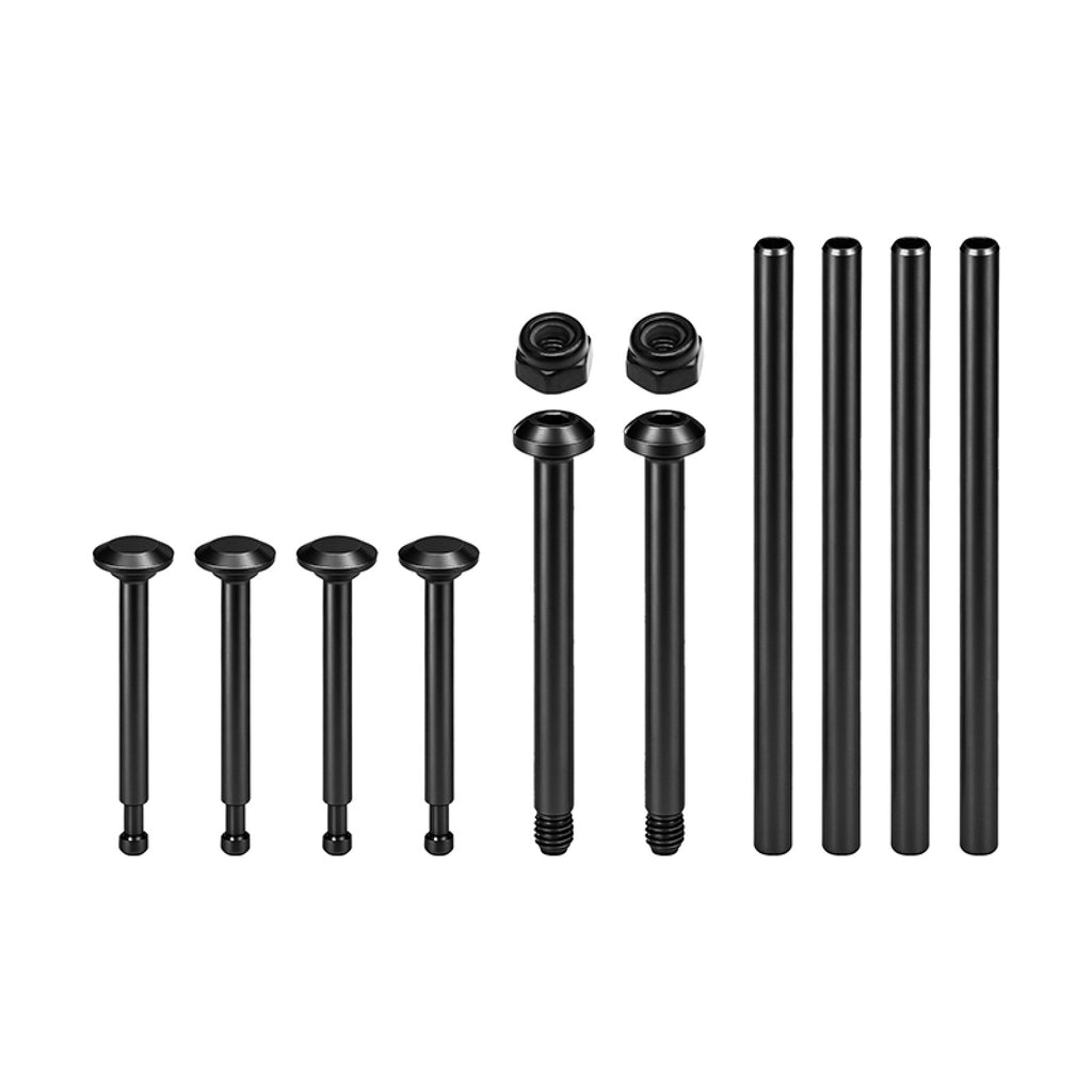 4140 Steel Front & Rear Suspension Pins And Shock Mount Pins For ARRMA 1:7 Talion 6S V6 / Fireteam / Big Rock / 1:8 Notorious / Talion / Kraton / Outcast / Typhon 6S 