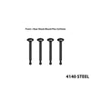 4140 Steel Front + Rear Shock Mount Pins 3X33mm For ARRMA Talion 6S V6 / Fireteam / Big Rock / Notorious / Talion / Kraton / Outcast / Typhon 6S