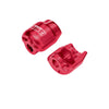 Aluminum 7075 Alloy Shock Cap Protector For Arrma 1:7 Talion 6S V6 / Fireteam / Big Rock / Felony / Infraction / Limitless / Mojave / 1:8 Kraton / Notorious / Outcast / Talion / Typhon 6S - Red