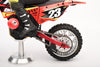 Aluminum 7075 Alloy Chain Tension Rear Swing Arm (Larger Inner Bearings) For LOSI 1:4 Promoto MX Motorcycle Dirt Bike RTR FXR LOS06000 LOS06002 Upgrades - Black