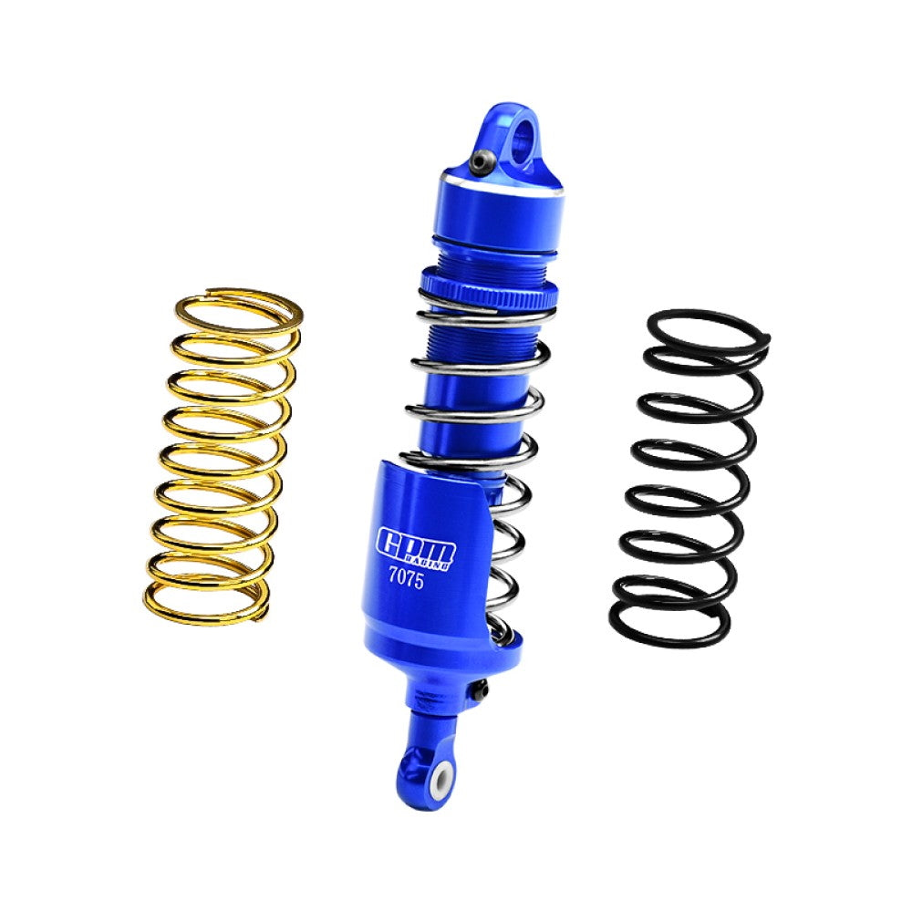 Aluminum 7075 Alloy Rear Shock Absorbers For LOSI 1:4 Promoto-MX Motorcycle Dirt Bike RTR FXR LOS06000 LOS06002 / Promoto-SM FXR Supermoto Motorcycle RTR LOS2272 LOS2310 Upgrades - Blue