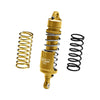 Aluminum 7075 Alloy Rear Shock Absorbers For LOSI 1:4 Promoto-MX Motorcycle Dirt Bike RTR FXR LOS06000 LOS06002 / Promoto-SM FXR Supermoto Motorcycle RTR LOS2272 LOS2310 Upgrades - Gold