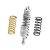 Aluminum 7075 Alloy Rear Shock Absorbers For LOSI 1:4 Promoto-MX Motorcycle Dirt Bike RTR FXR LOS06000 LOS06002 / Promoto-SM FXR Supermoto Motorcycle RTR LOS2272 LOS2310 Upgrades - Silver