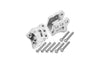 Axial 1/10 RBX10 Ryft 4WD Rock Bouncer Aluminum Rear Axle Mount Set For Suspension Links - 10Pc Set Silver