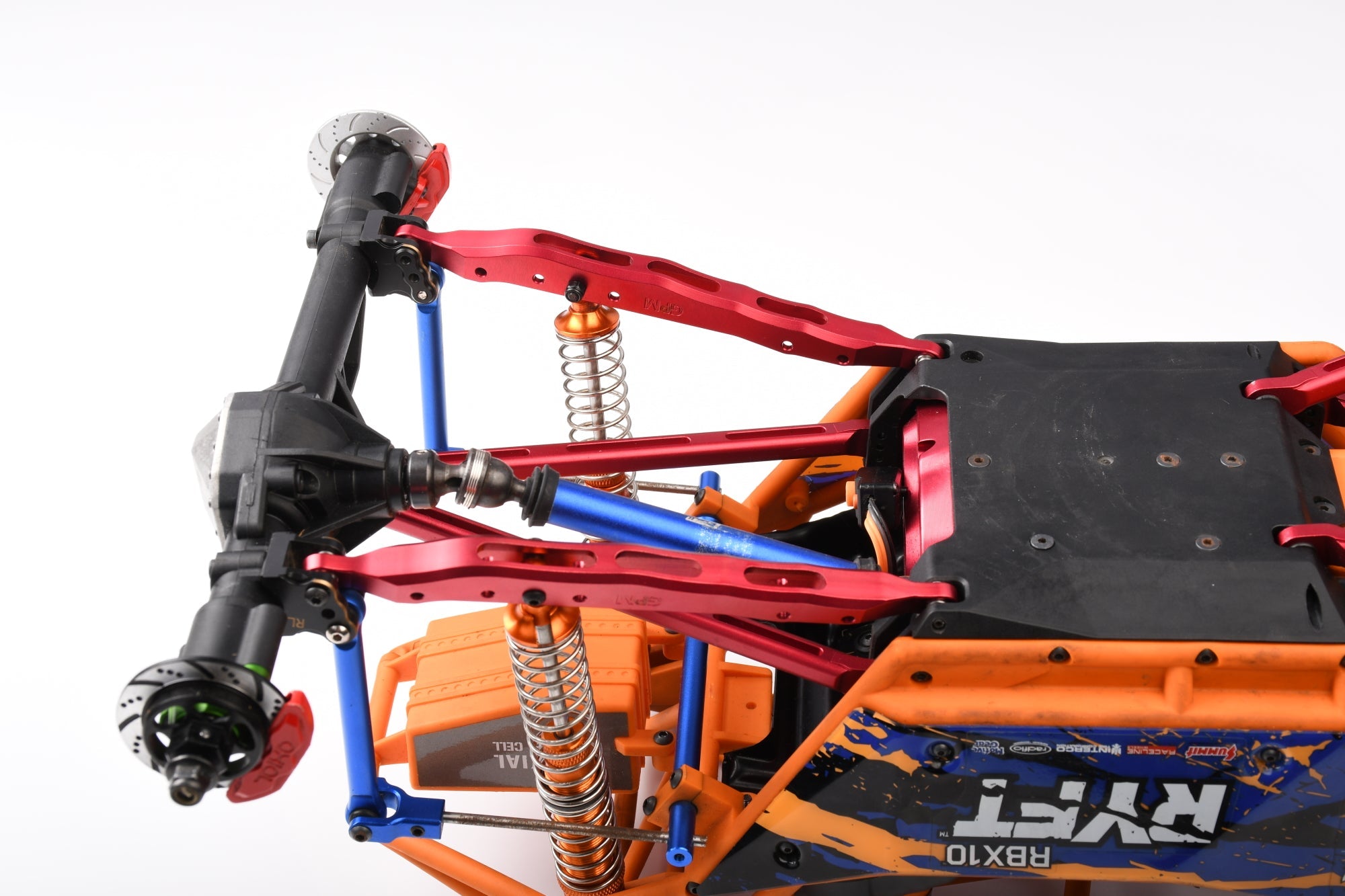 Aluminum 7075 Alloy Rear Lower Trailing Arms For Axial 1/10