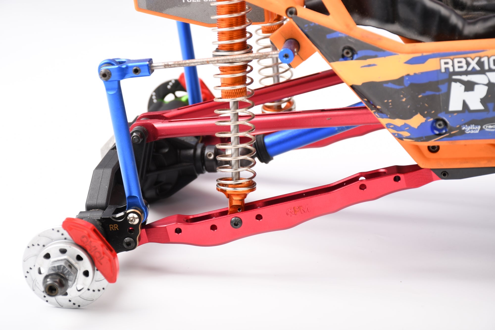 Aluminum 7075 Alloy Rear Lower Trailing Arms For Axial 1/10