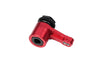 Aluminum 7075 23T Servo Horn With Built-In Spring (2 Positioning Holes) For Axial 1/10 RBX10 Ryft Rock Bouncer AXI03005 / Losi 1/8 LMT Solid Axle Monster Truck LOS04022 - 3Pc Set Red
