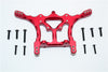 Traxxas Rustler VXL Aluminum Rear Damper Mount - 1 Set Red