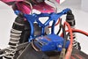 Traxxas Rustler VXL Aluminum Rear Damper Mount - 1 Set Red